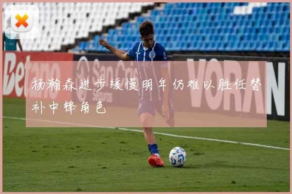 杨瀚森进步缓慢明年仍难以胜任替补中锋角色